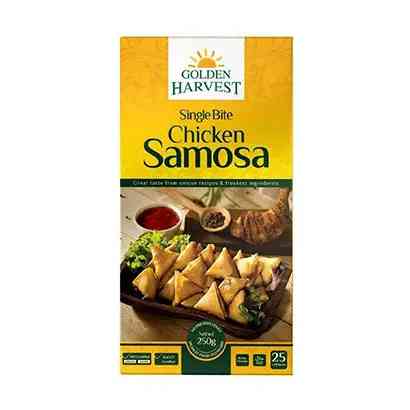 Golden Harvest Frozen Chicken Samosa 250 gm 25 pcs